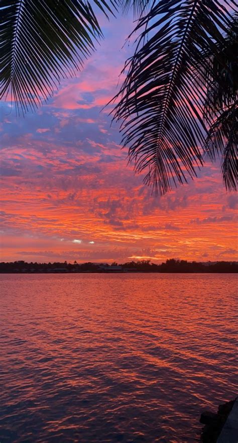 Breathtaking Sunset in Vanuatu