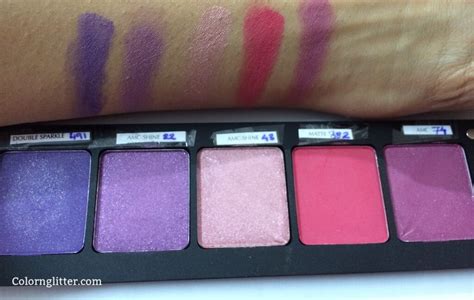 Purple N Pink Themed Eyeshadow Palette from Inglot Freedom System ...