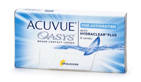 ACUVUE® OASYS for ASTIGMATISM with HYDRACLEAR® PLUS - Piilolinssit ...