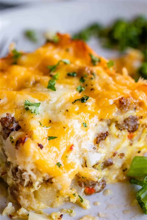 Our 15 Most Popular Overnight Breakfast Casserole with Hash Browns and ...