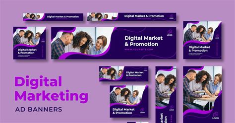 Digital Marketing Web Banner by uicreativenet on Envato Elements