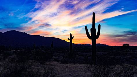 Arizona Desert Sunset Wallpapers - Top Free Arizona Desert Sunset ...