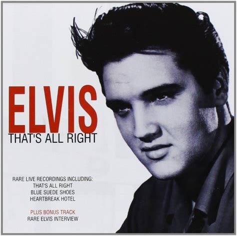 Elvis Presley - That's All Right (CD) | Discogs