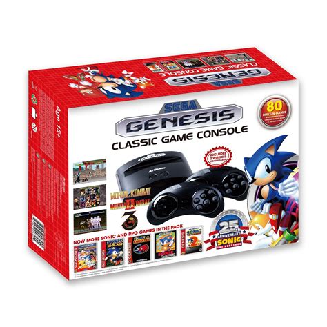 Sega Genesis Classic Game Console (2016): The Official Game List ...