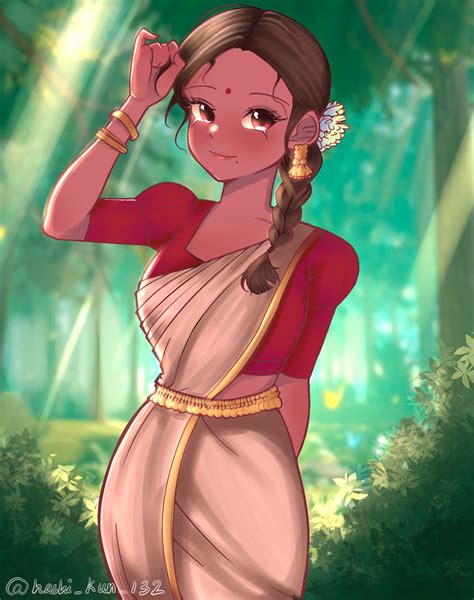 Indian anime girl. by hashikun132 on DeviantArt