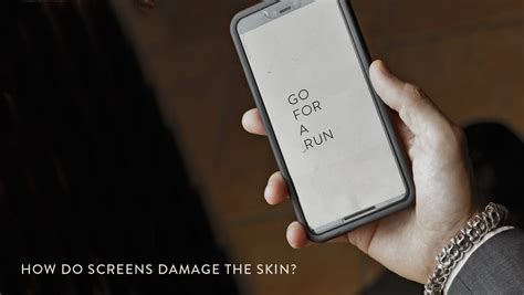 How do our screens damage the skin? – GOA Skincare