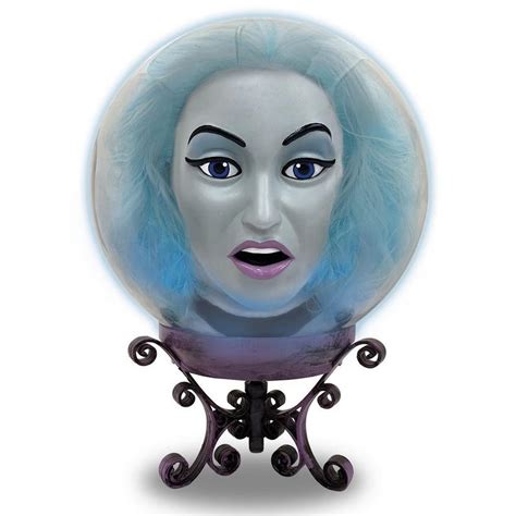 Animated Madame Leota Crystal Ball, 7 3/4in x 10 3/4in - Disney Haunted ...