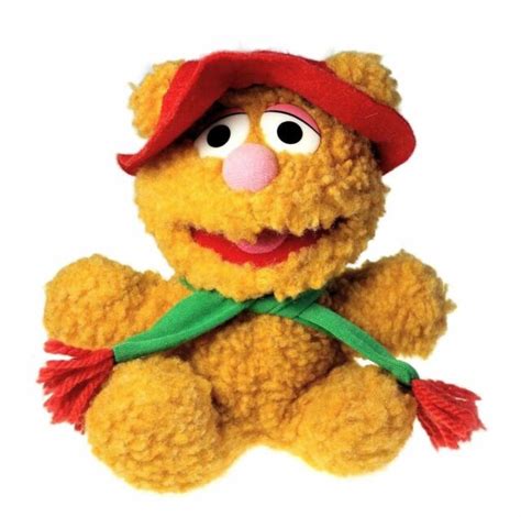 Muppets Baby Fozzie Bear Christmas Holiday Plush Toy 1987 | eBay