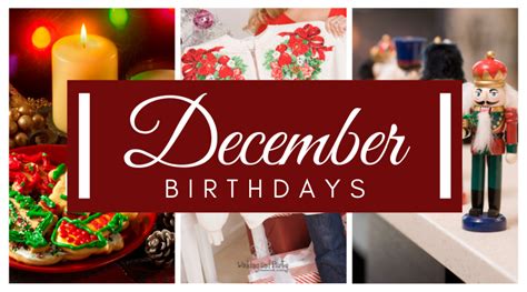 DecemberBirthdays - Celebration Advisor - Wedding and Party Network Blog