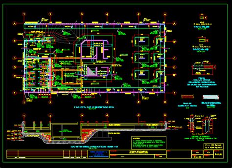 Foundation Layout For A Multifamily DWG Plan for AutoCAD • Designs CAD