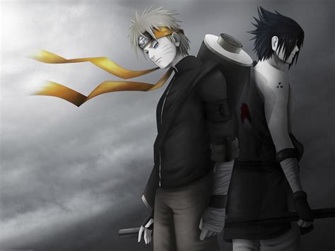 Sasuke Uchiha and Naruto Uzumaki - Uchiha Sasuke Wallpaper (37194365 ...