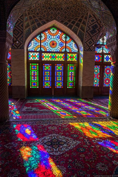 HD wallpaper: Nasir al-Mulk Mosque, Architecture, Ceiling, iran, shiraz ...