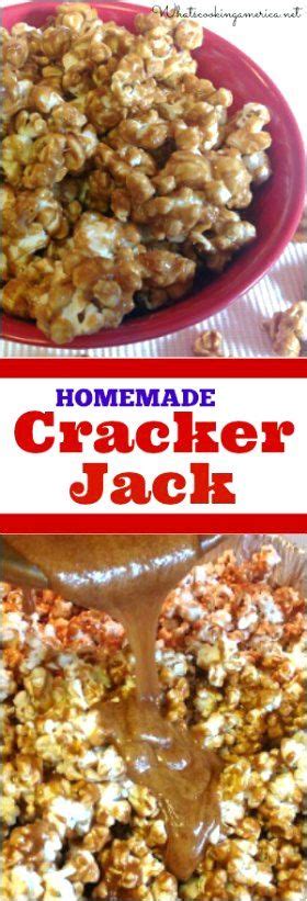 Homemade Cracker Jacks Popcorn Recipe | Recipe | Homemade crackers ...