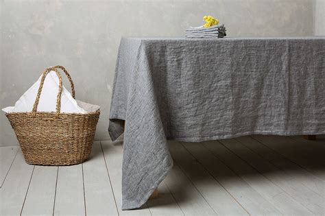 Linen Tablecloth-linen Table Cloth in Woodrose-table - Etsy UK