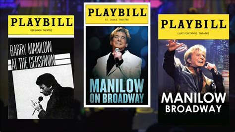 Barry Manilow is Back on Broadway