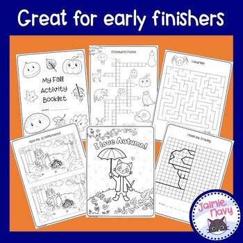 GROWING BUNDLE - Four Seasons Fun Activity Booklets - Early Finishers