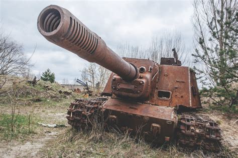 Haunting Images of Abandoned WWII Weapons Scattered Around the World