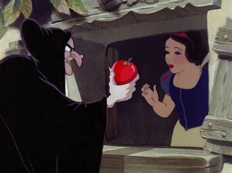 In Snow White and the Seven Dwarfs (1937), the Witch can be seen ...