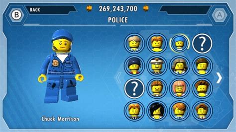 Lego City Undercover Disguises List