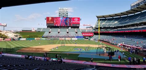 Anaheim Angels Stadium Seating View – Two Birds Home