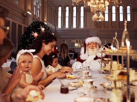 QVB High Tea with Santa - Playing in Puddles