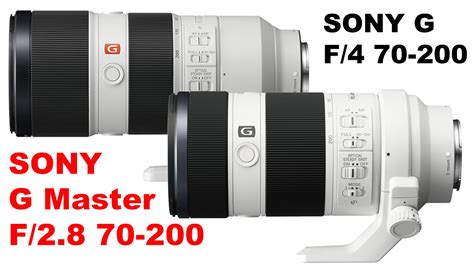 Ultimate Sony Zoom Battle: Sony 70-200 G Master f/2.8 vs Sony 70-200 F4 ...