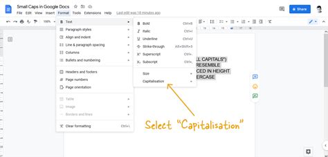 How to Do Small Caps in Google Docs - AppsThatDeliver