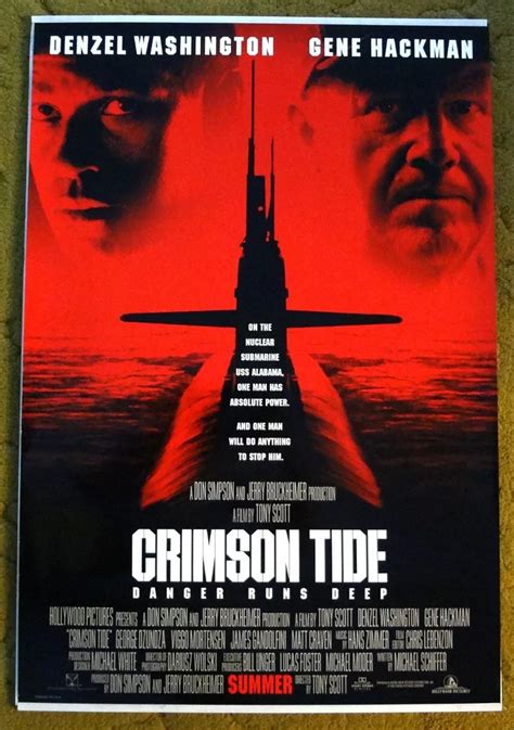 Crimson Tide Movie Poster