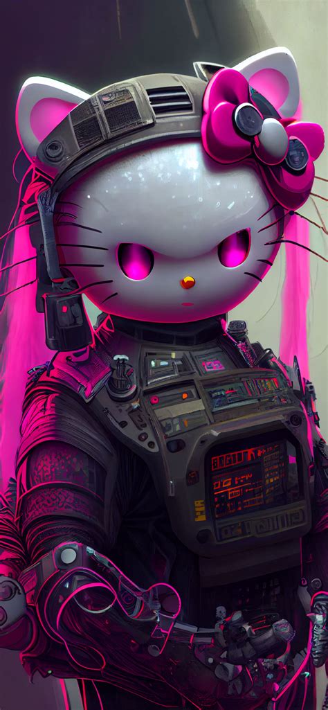 Hello Kitty x Cyberpunk Wallpapers - Hello Kitty Wallpaper iPhone