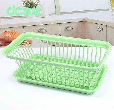 Plastic Dish Drainer Rack Plastic Dish Drainer with Drip Tray Cutlery ...