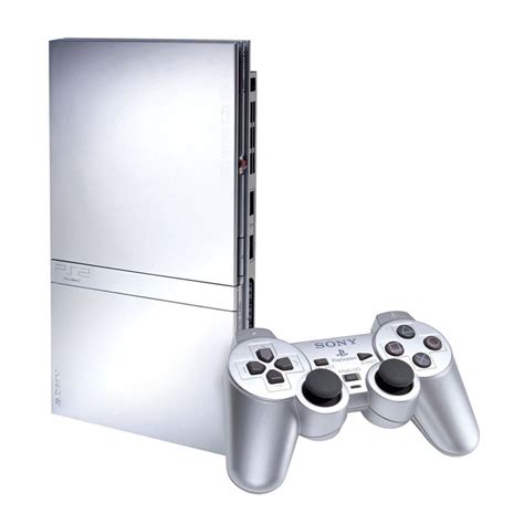 Restored Sony PlayStation 2 PS2 Slim Console (Satin Silver) with ...