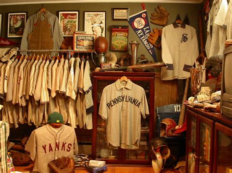 Vintage Sports Collector - Memorabilia Room