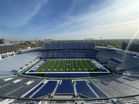 LOOK: The New Kroger Field Turf is Ready for some Football - On3