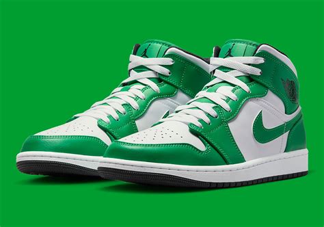 Air Jordan 1 Mid "Lucky Green" DQ8426-301 | SneakerNews.com