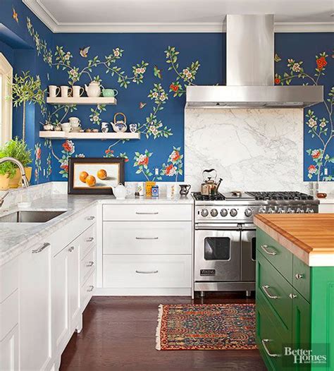 16 Creative Kitchen Wallpaper Ideas for a Stylish Cook Space