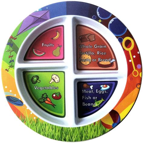 Fresh Baby My Plate 4-Section Children's Divided Plate - casa.com ...