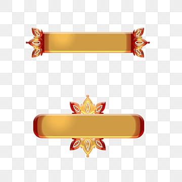 Golden Shining White Transparent, Golden Shining Thai Shapes Horizontal ...