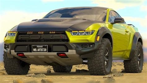 A 2024 Ford Mustang Raptor R All-Terrain Muscle Car Would Probably ...