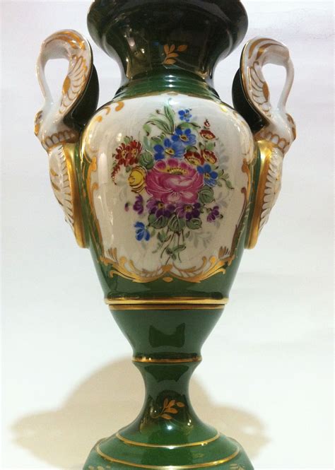 Elegant Hand-Painted Limoges Vase