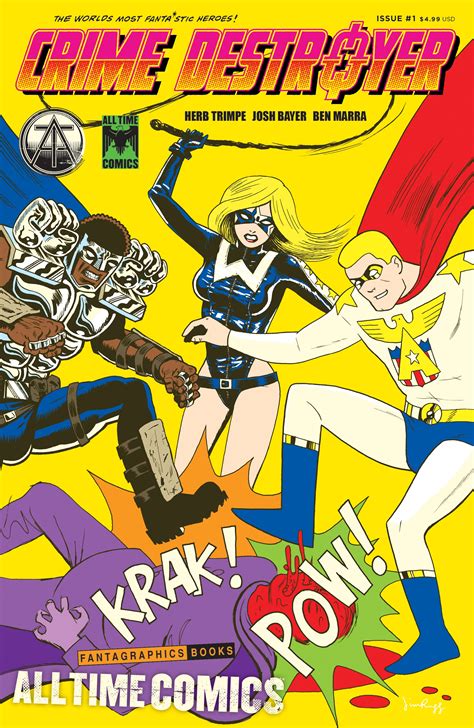 Fantagraphics' Superhero Universe - ALL TIME COMICS Debuts In 2017