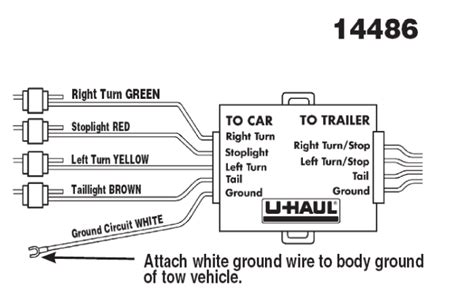 U Haul Trailer Wiring Installation