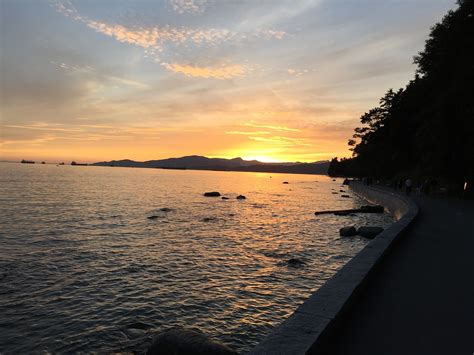 Vancouver Seawall At Sunset | Shawn Nystrand | Flickr