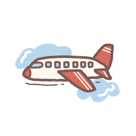 Plane Doodle Sticker, Plane, Doodle, Airplane PNG Transparent Clipart ...