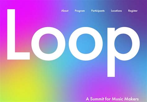 50 Colorful Websites for Inspiration - WebFX