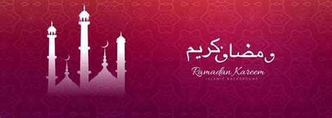 Ramadan kareem banner colorful template design 677448 Vector Art at ...