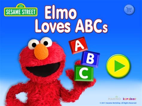 Elmo Loves ABCs app for iPad. Elmo is loved in our house. | Kids app ...