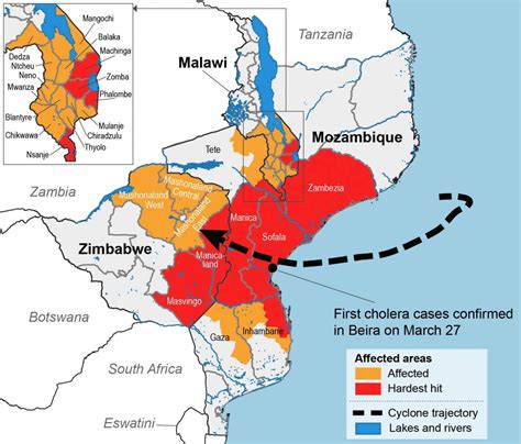 Tropical Cyclone Idai strikes Mozambique, Zimbabwe and Malawi | The ...