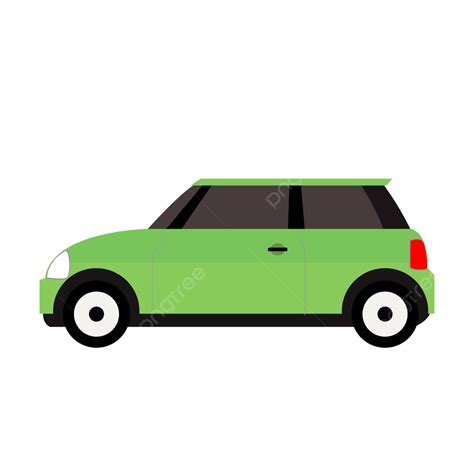 Green Car Vector Mockup 2, Car, Green Car, Car Vector PNG and Vector ...