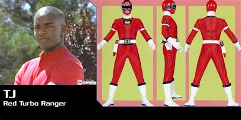 Theodore J. Jarvis Johnson, Red Turbo Ranger - Power Rangers Turbo