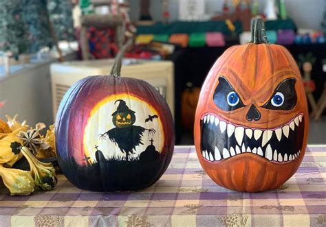 Painting pumpkins for Halloween art | Pulse | thenewsenterprise.com